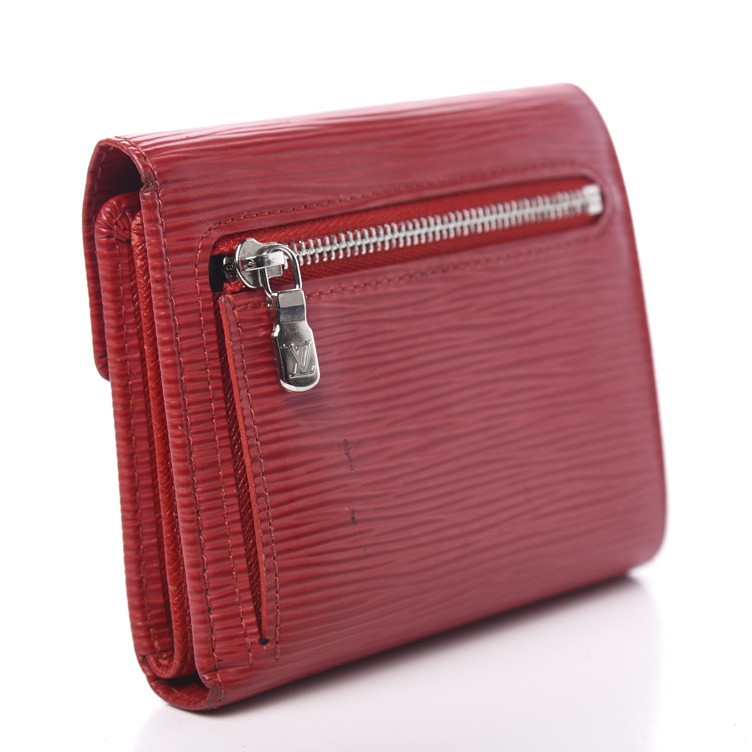 Louis Vuitton Epi Koala Wallet Rouge 2 of 9