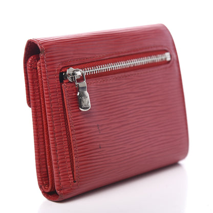Louis Vuitton Epi Koala Wallet Rouge 2 of 9