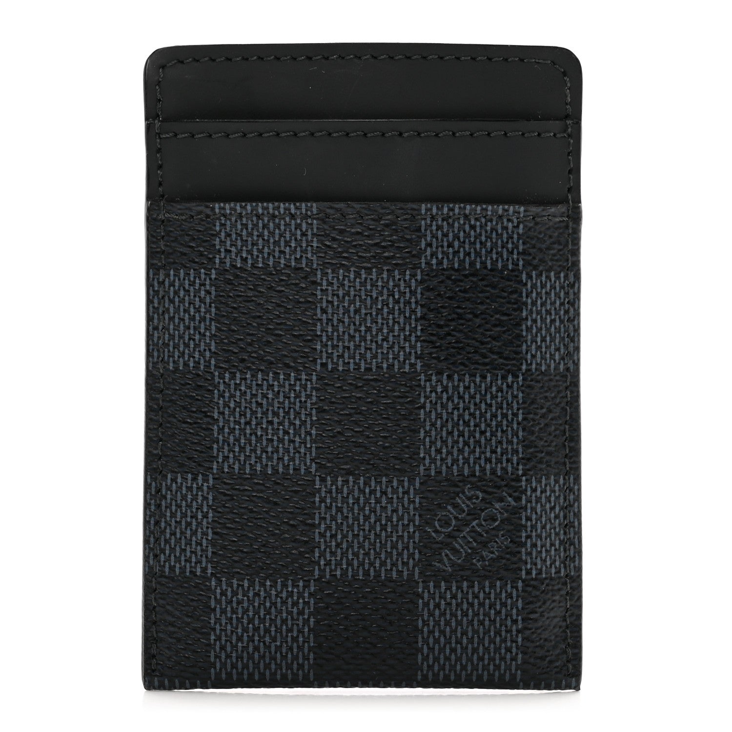 Louis Vuitton Damier Graphite Pince Card Holder Bill Clip 1 of 6