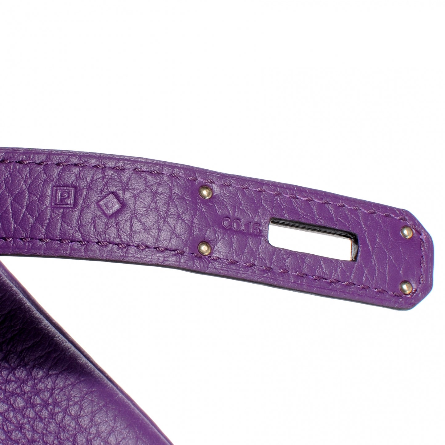Taurillon Clemence Birkin 35 Ultraviolet