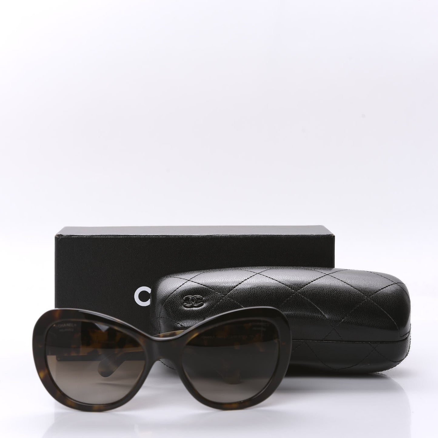 Acetate Polarized Cat Eye Sunglasses 5321 Tortoise