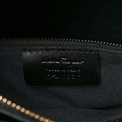 Salvatore Ferragamo Calfskin Beky Tote Black 6 of 9