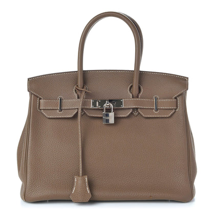 Hermes Togo Birkin 30 Etoupe 1 of 12