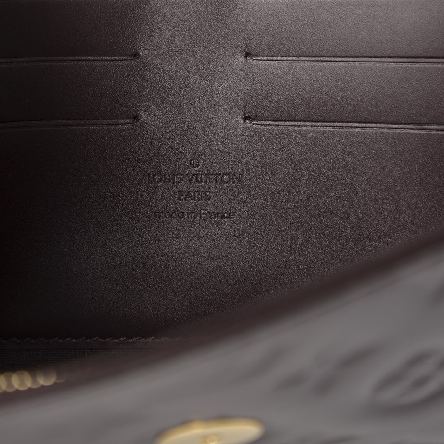 Louis Vuitton Vernis Rossmore MM Amarante 6 of 9