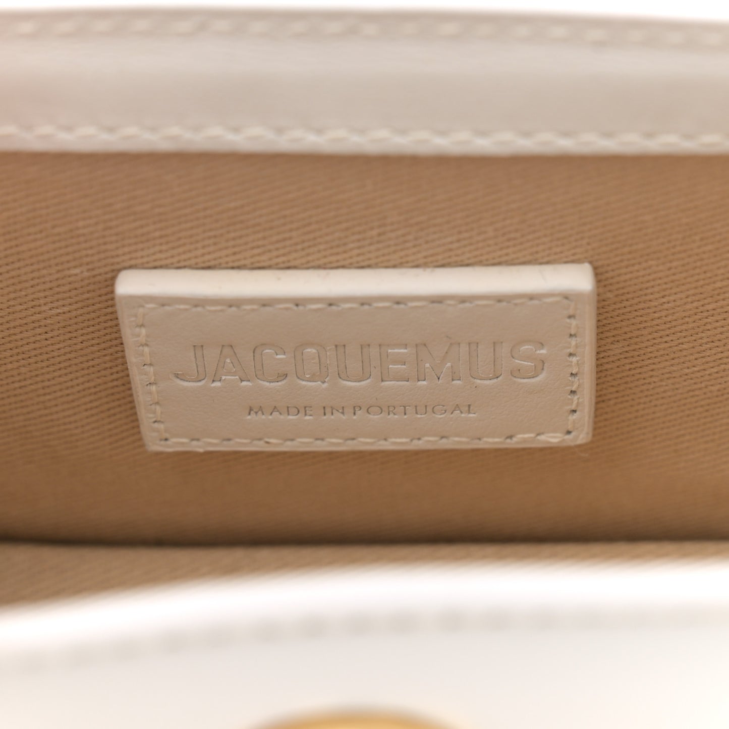Smooth Calfskin Le Chiquito White