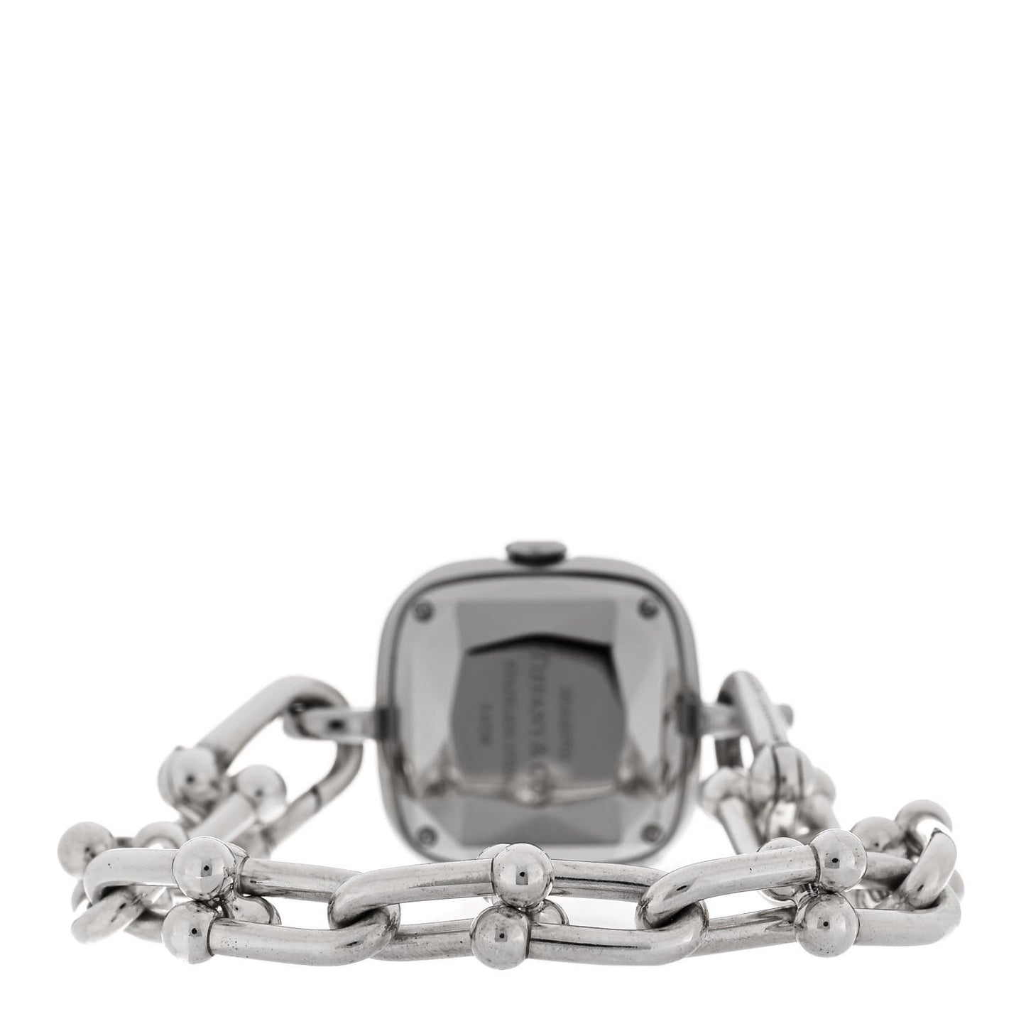 Sterling Silver Diamond 24mm HardWear Quartz Watch