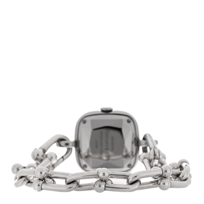 Tiffany Sterling Silver Diamond 24mm HardWear Quartz Watch 3 of 6
