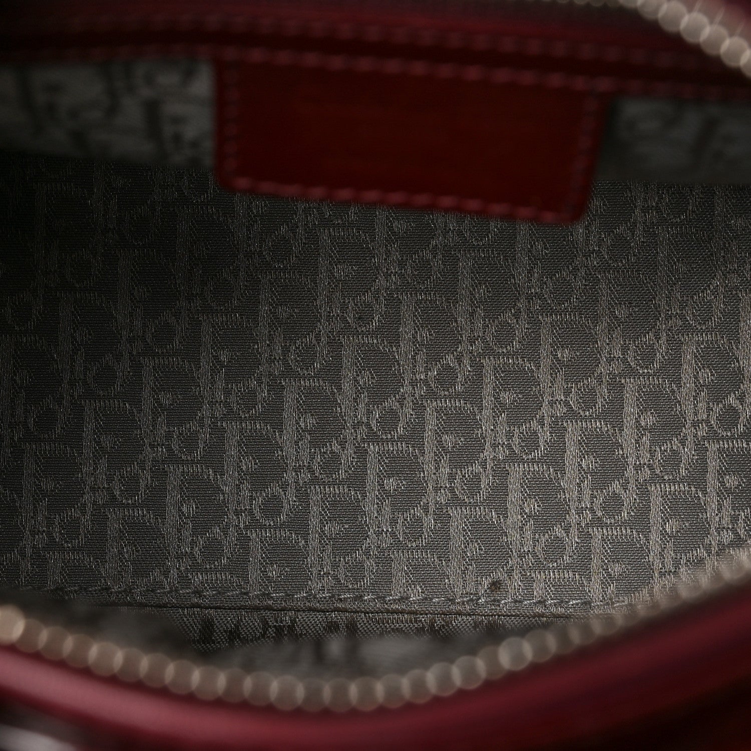 Christian Dior Patent Cannage Medium Lady Dior Burgundy Red 5 of 8