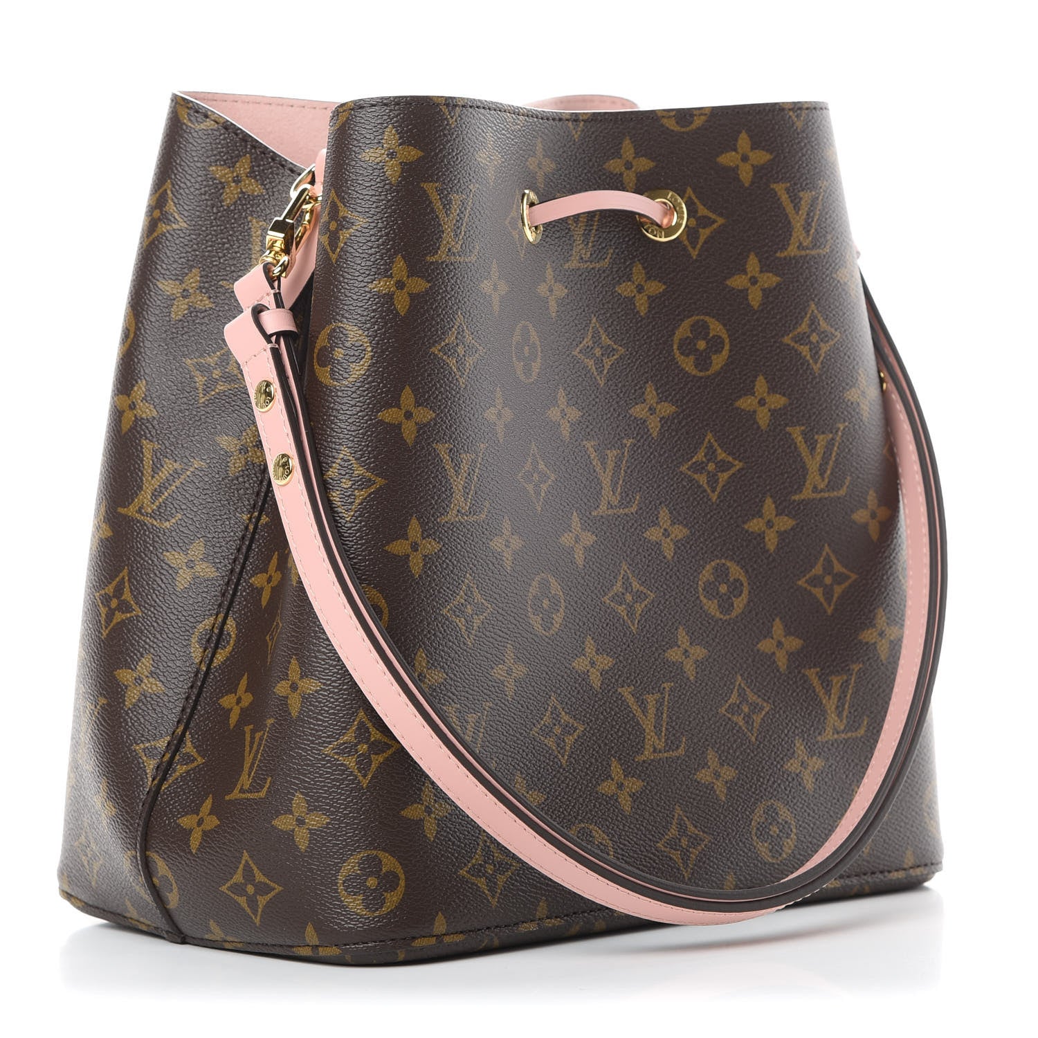 Louis Vuitton Monogram Neonoe MM Rose Poudre 3 of 10