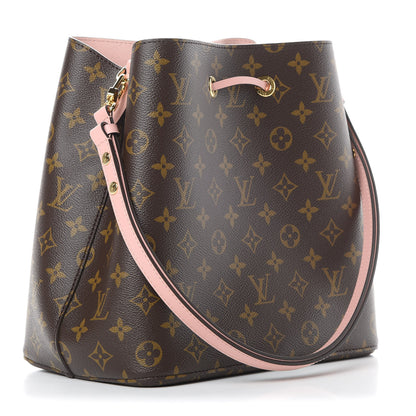 Louis Vuitton Monogram Neonoe MM Rose Poudre 3 of 10