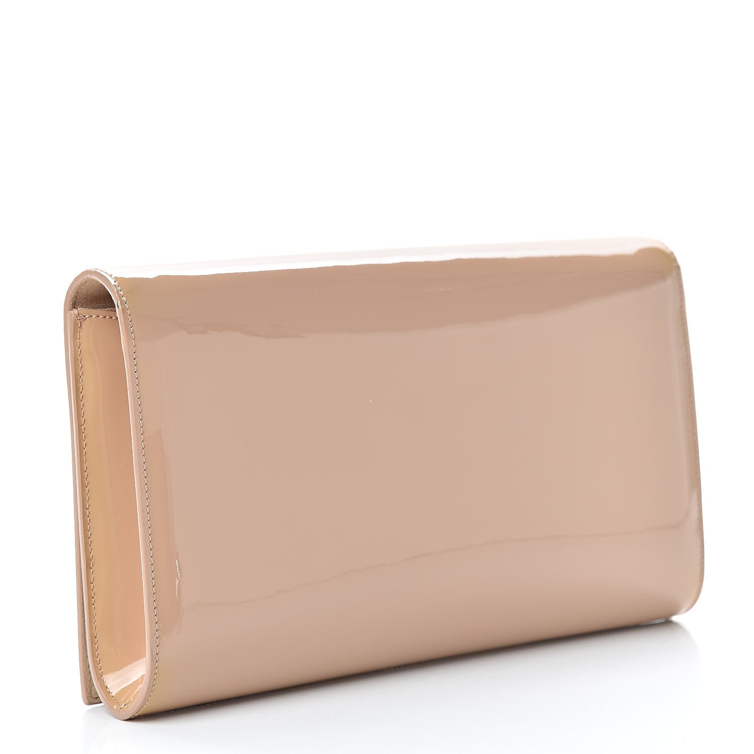 Saint Laurent Patent Calfskin Monogram Large Belle De Jour Clutch Chair 3 of 11