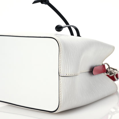 Louis Vuitton Epi Neonoe BB Black White Scarlet 10 of 11
