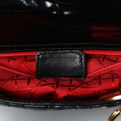 Christian Dior Patent Cannage Mini Lady Dior Black 6 of 17