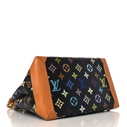 Louis Vuitton Monogram Multicolor Audra Black 4 of 10