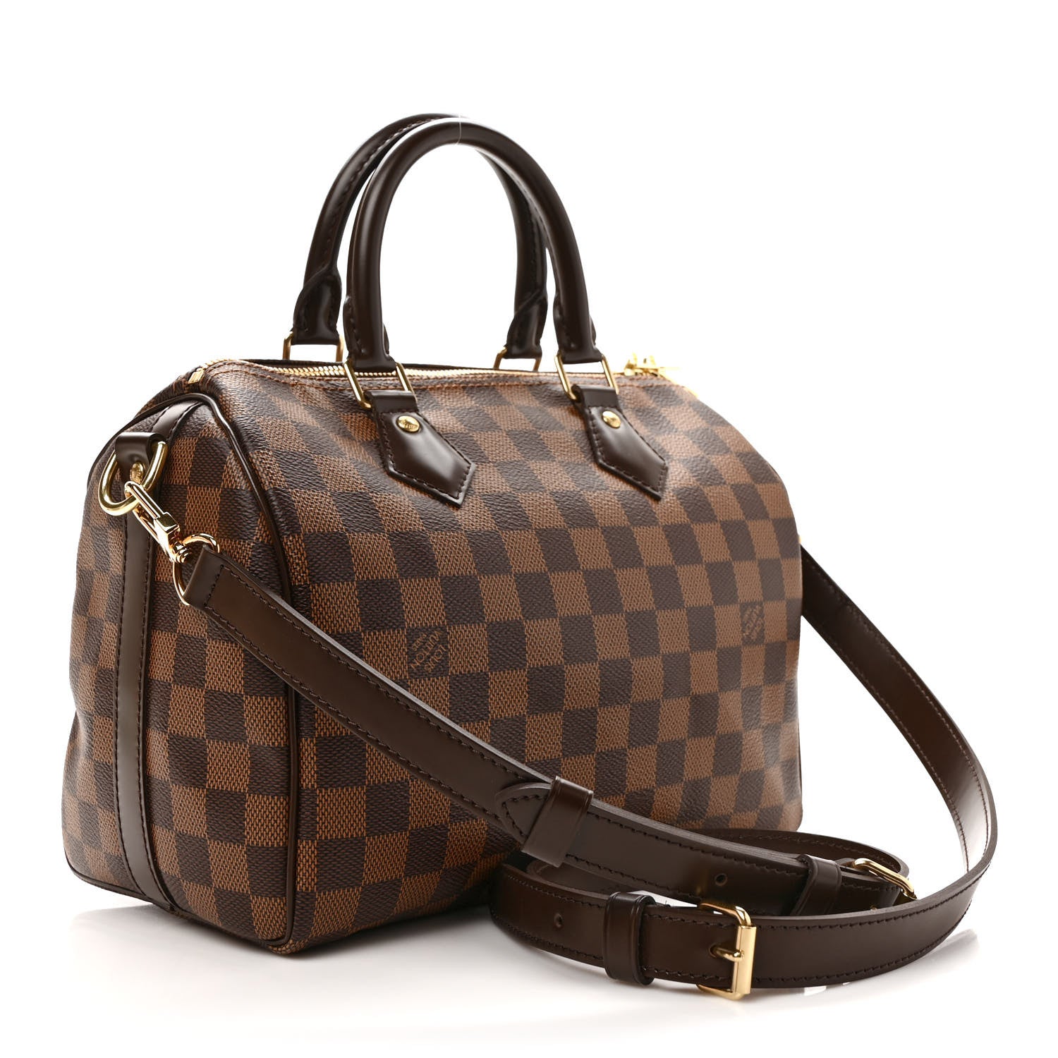 Louis Vuitton Damier Ebene Speedy Bandouliere 25 3 of 9