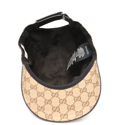 Gucci Monogram Web Baseball Hat M Beige Cocoa 7 of 9
