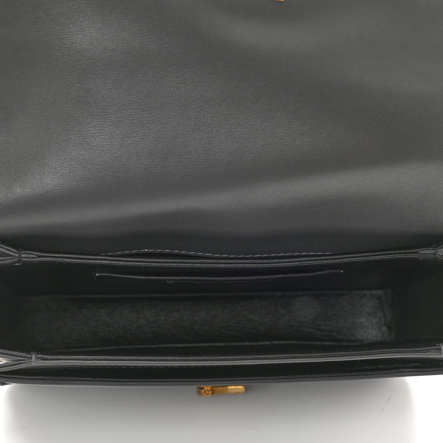 Saint Laurent Box Calfskin Monogram Medium Solferino Satchel Storm 4 of 7