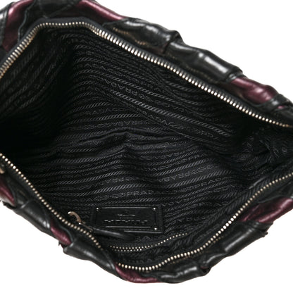 Prada Vitellino Mordo Pochette Ribes Mordore 5 of 9