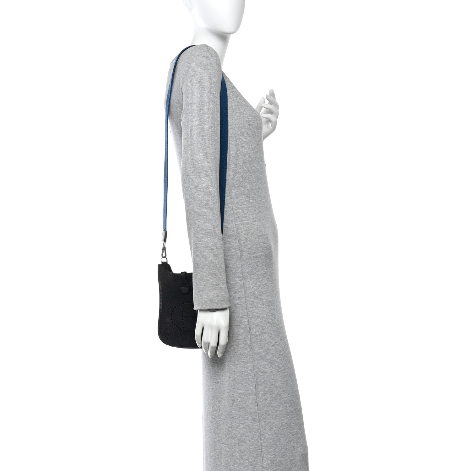 Hermes Taurillon Clemence Amazone Evelyne TPM Caban 2 of 11