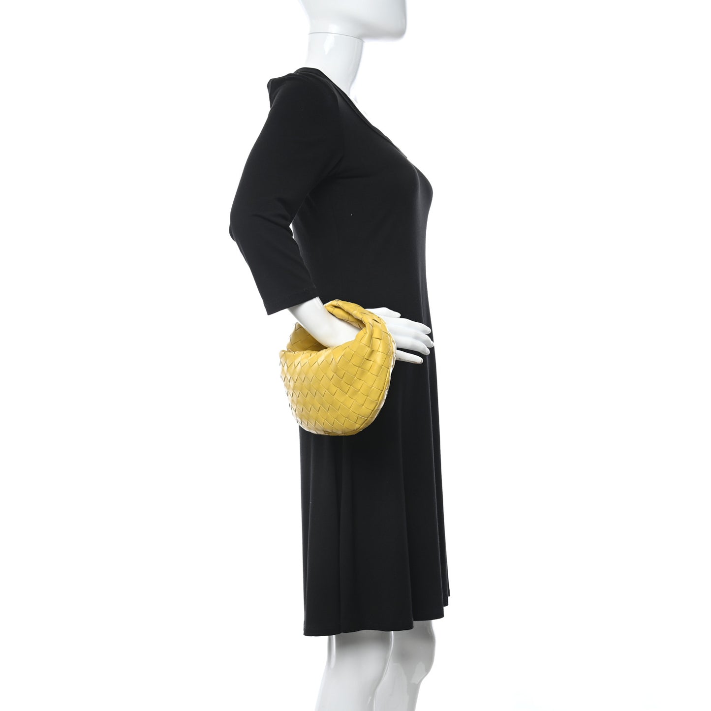 Nappa Intrecciato Mini Jodie Buttercup