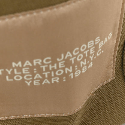 Marc Jacobs Cotton Canvas Medium The Traveler Tote Bag Slate Green 14 of 14