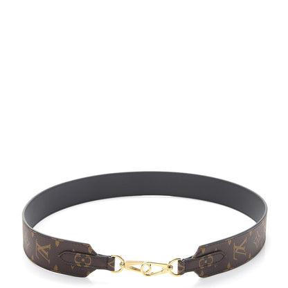 Louis Vuitton Monogram Bandouliere Shoulder Strap Black 3 of 8