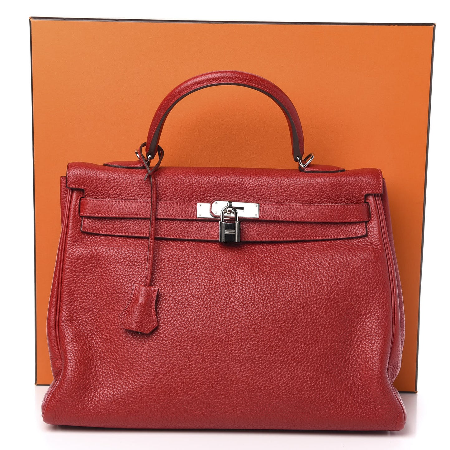 Taurillon Clemence Retourne Kelly 35 Rouge Casaque