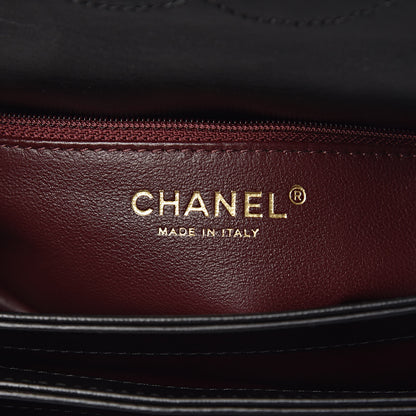 Chanel Lambskin Quilted Small Trendy CC Dual Handle Flap Bag Black 6 of 13