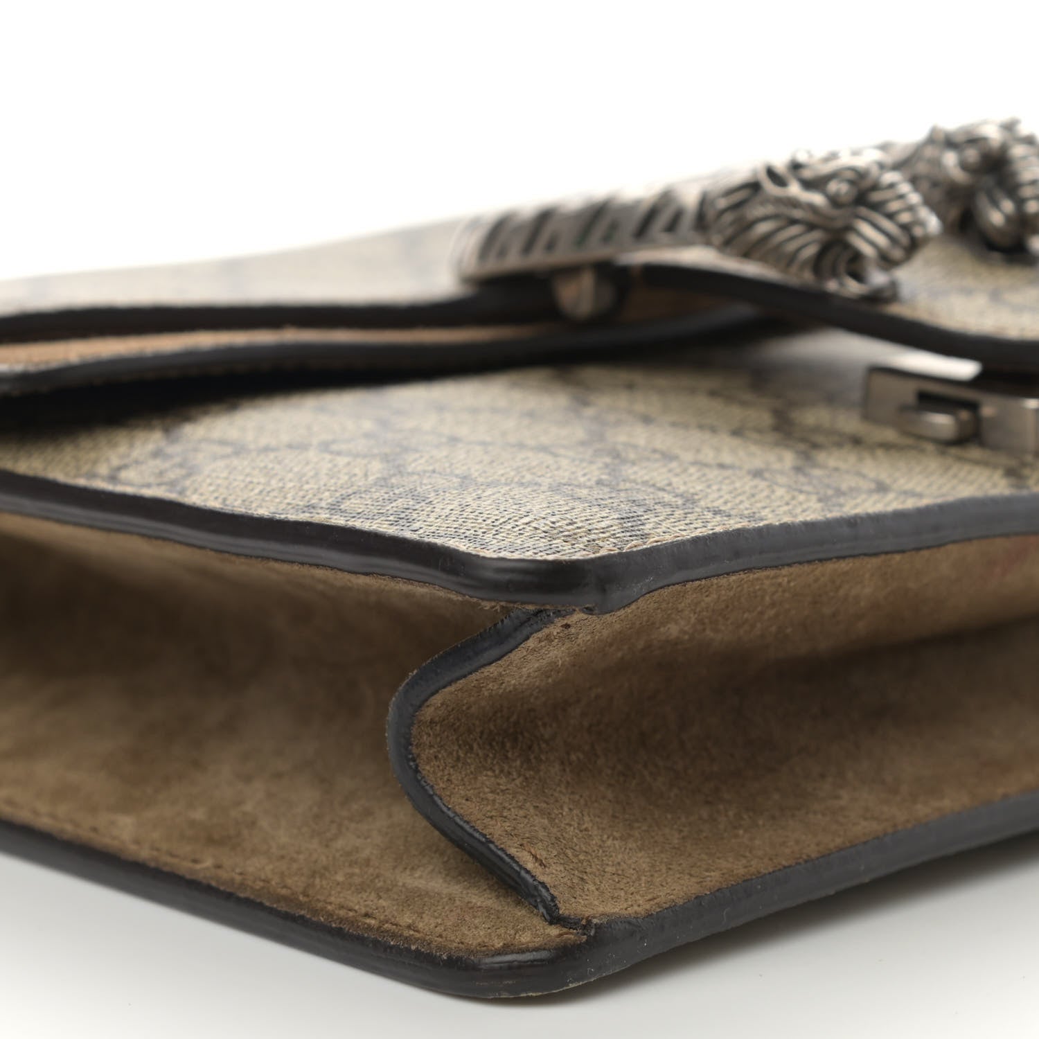 Gucci GG Supreme Monogram Mini Dionysus Shoulder Bag Taupe 9 of 15