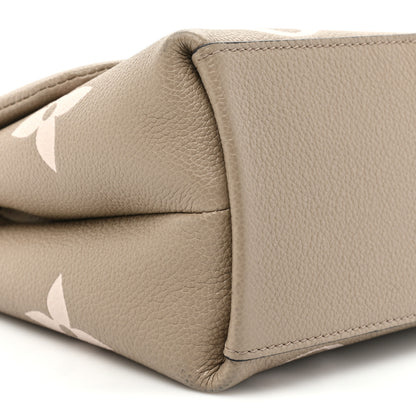 Louis Vuitton Empreinte Monogram Giant Madeleine MM Dove Grey Beige 10 of 15