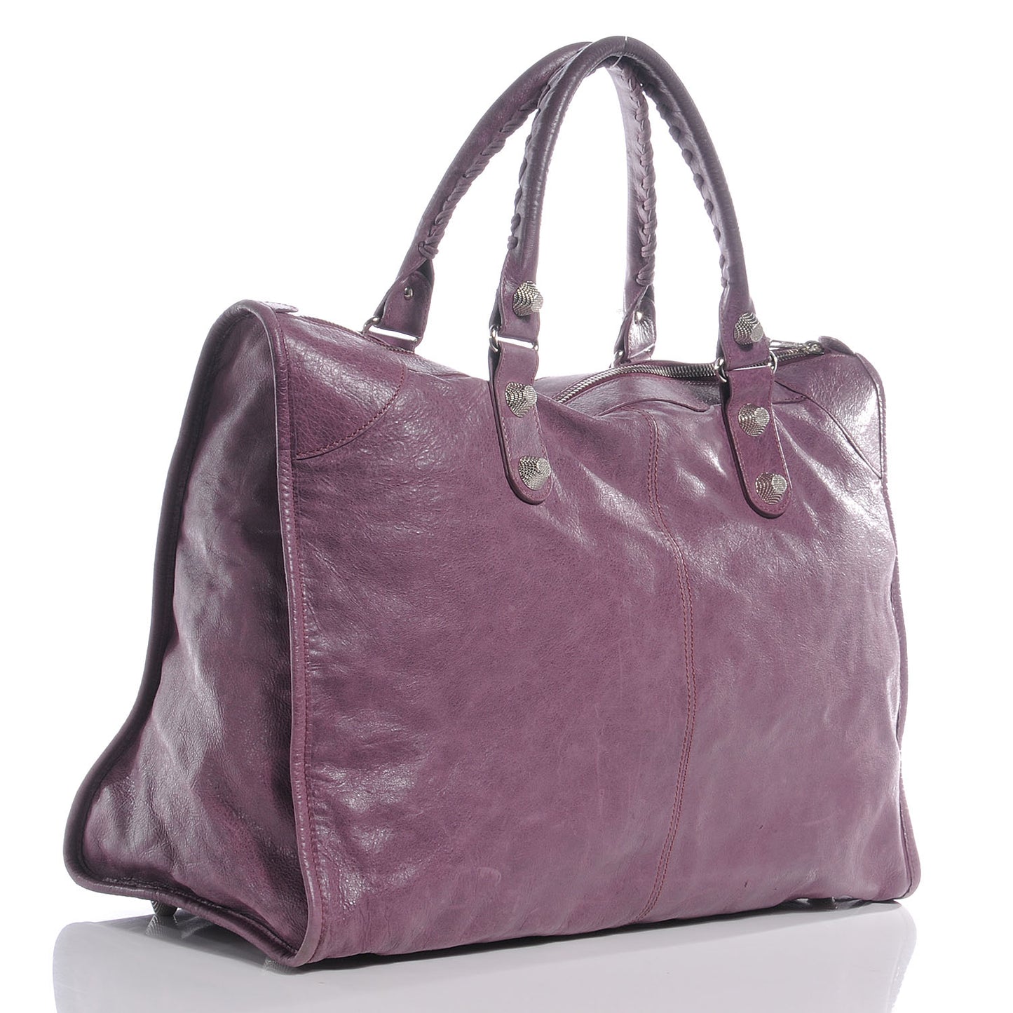 Agneau Giant 21 Silver Hardware Weekender Murier