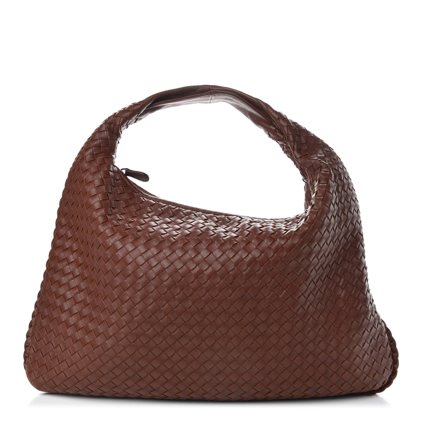 Nappa Intrecciato Medium Veneta Hobo Tea