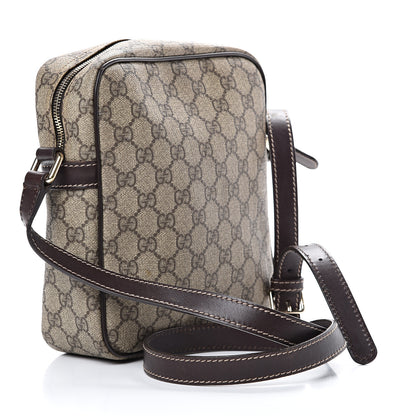 Gucci GG Plus Monogram Messenger Bag Dark Brown 2 of 15