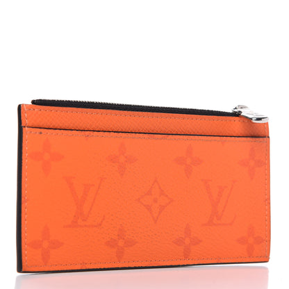Louis Vuitton Taigarama Coin Card Holder Orange 3 of 6
