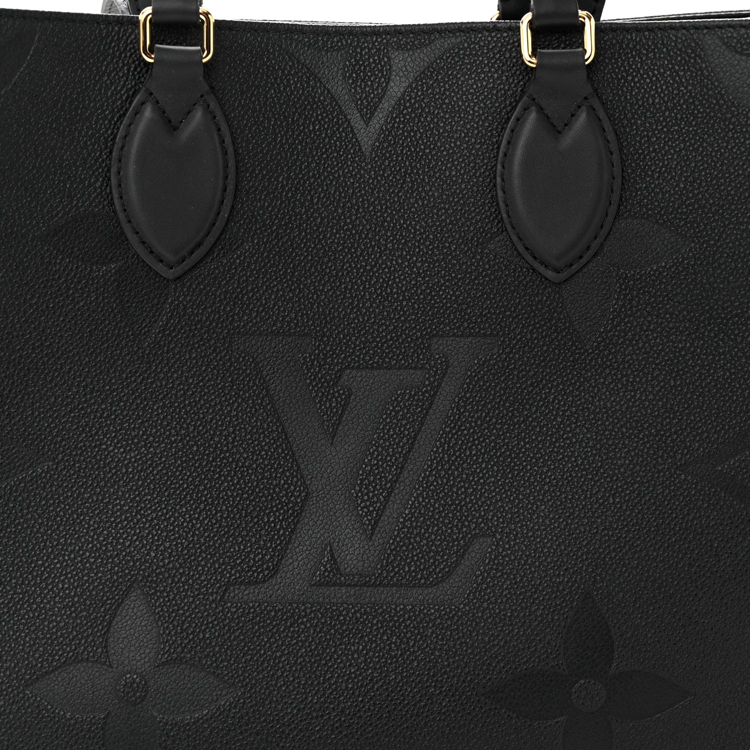 Louis Vuitton Empreinte Monogram Giant Onthego MM Black 7 of 10