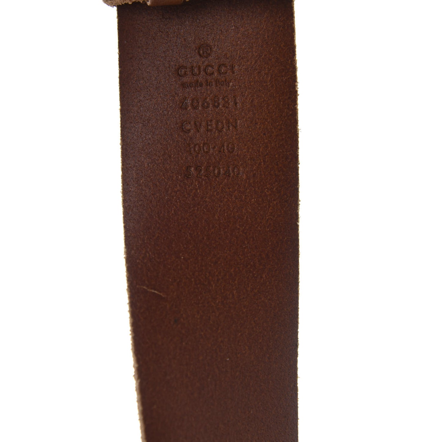 Cuoio Toscano Nickel Double Double G 40mm Belt 100 40 Cuir