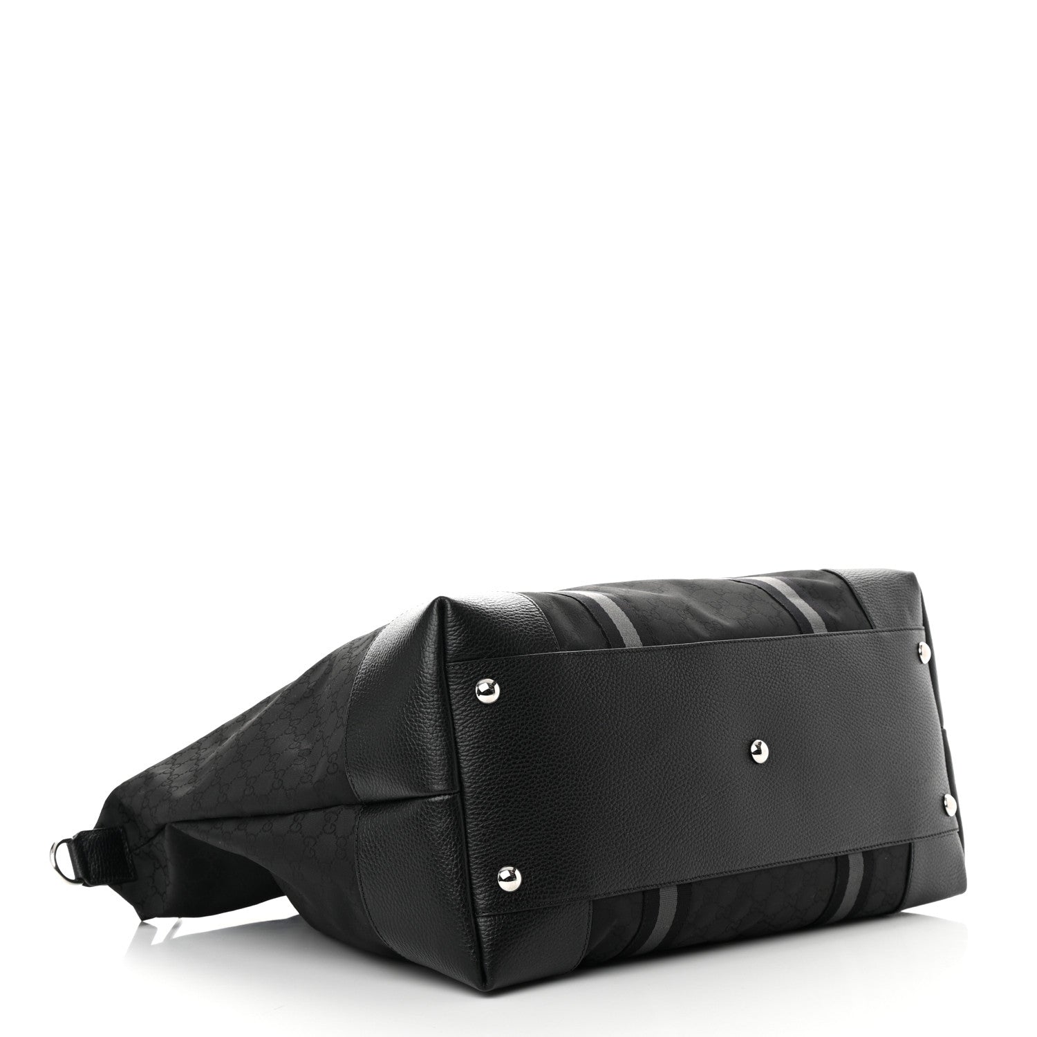 Gucci Nylon Monogram XL Duffle Bag Black 4 of 12