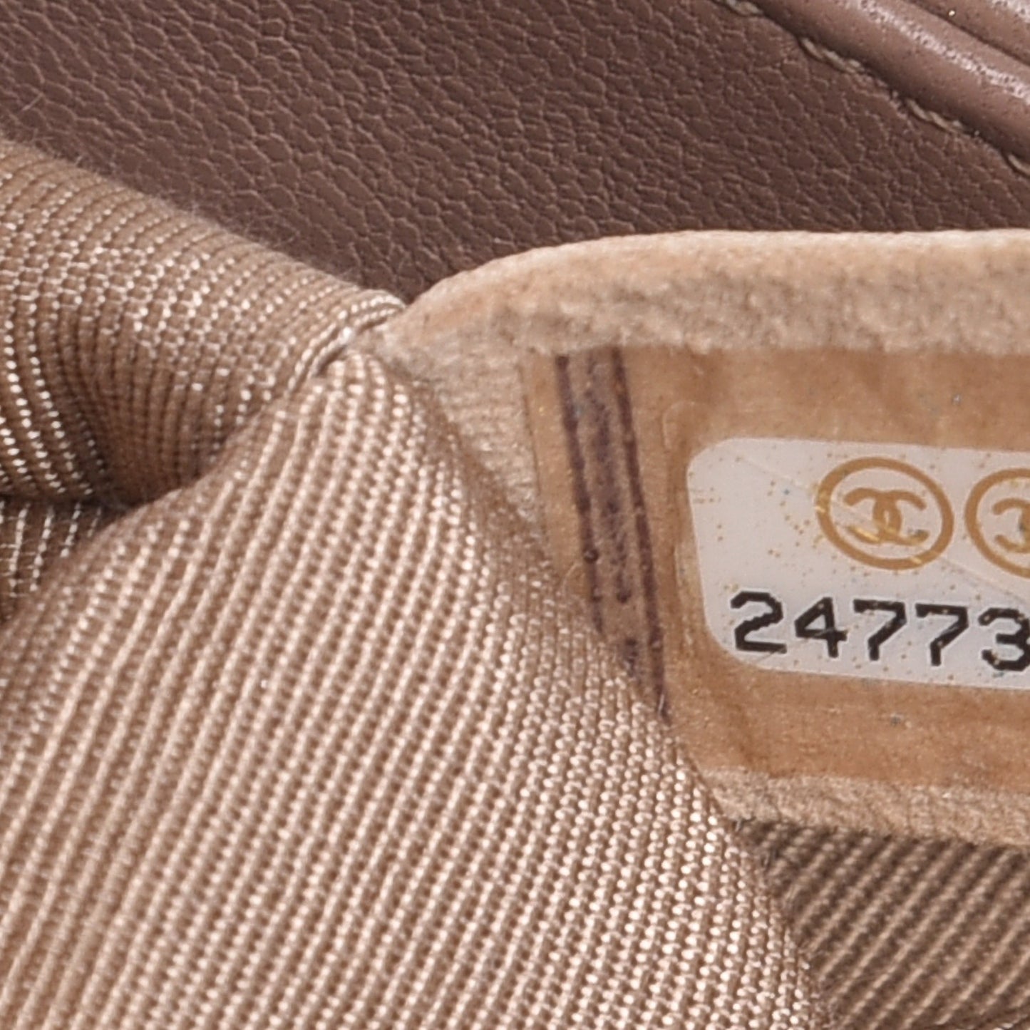 Calfskin Quilted Medium Boy Flap Camel