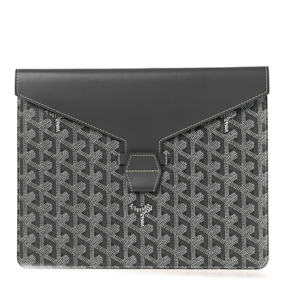 Goyard Goyardine Camondo MM Horizontal Clutch Grey 1 of 9