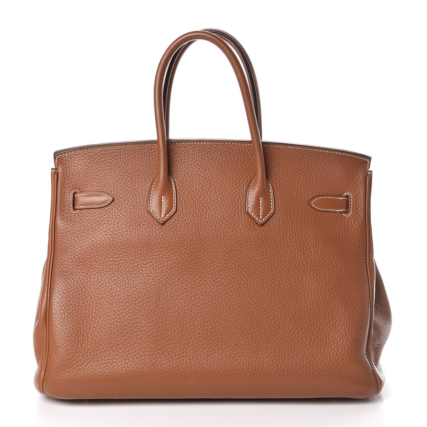 Hermes Taurillon Clemence Birkin 35 Gold 4 of 31