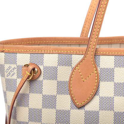 Louis Vuitton Damier Azur Neverfull PM 10 of 14