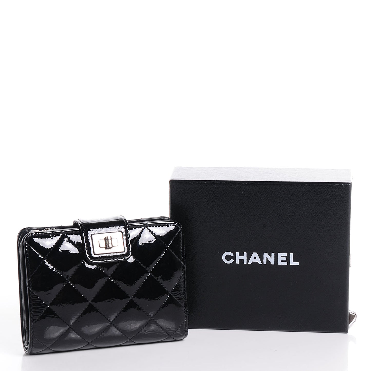 Patent Reissue Compact Wallet Black