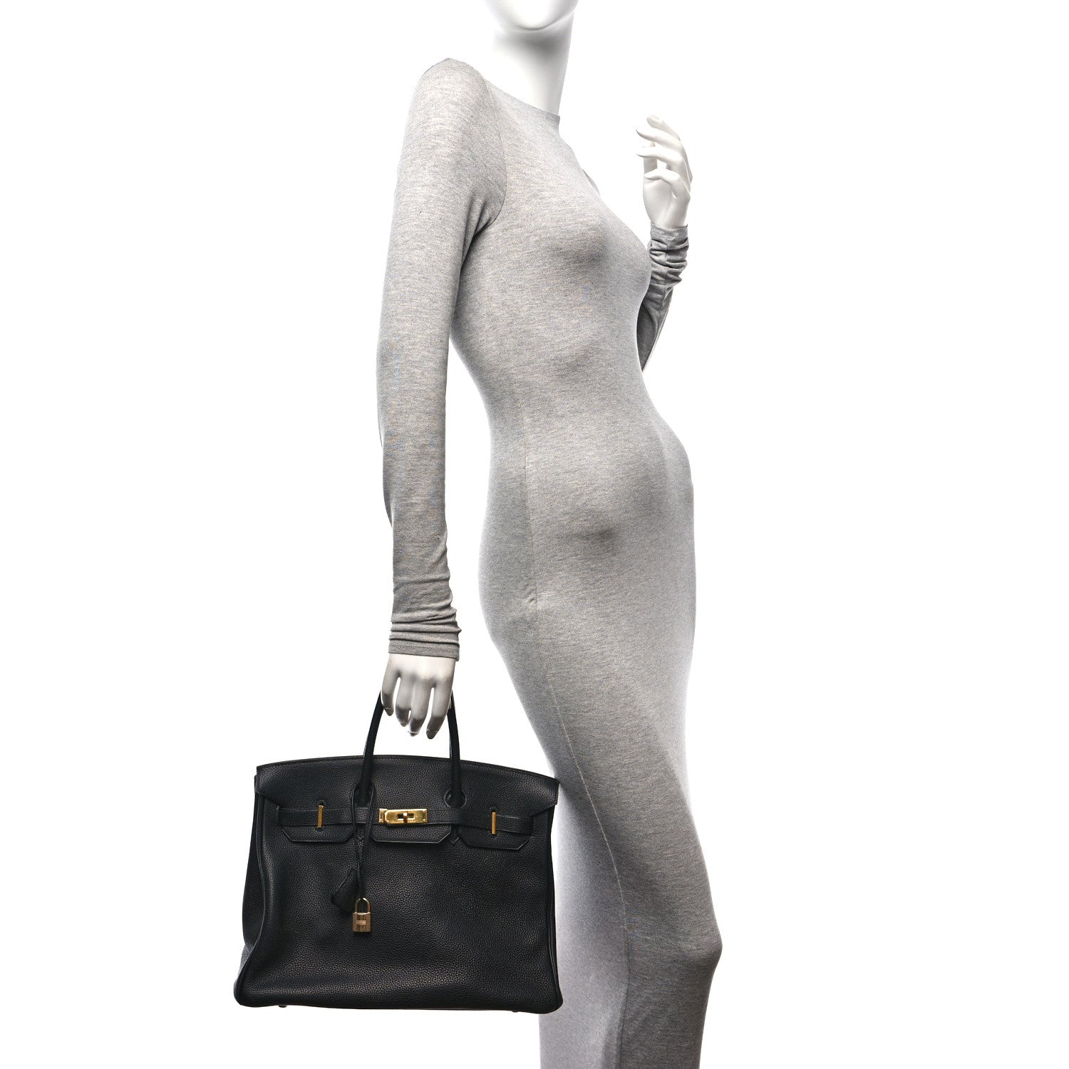 Hermes Togo Birkin 35 Black 2 of 14