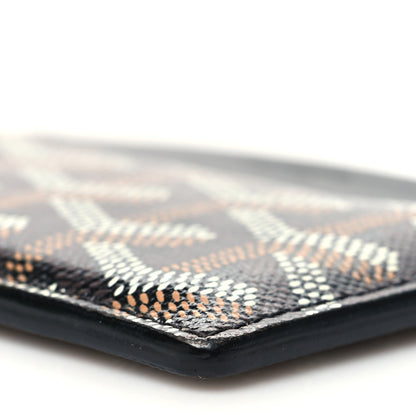 Goyard Goyardine Saint Sulpice Card Holder Black 9 of 11