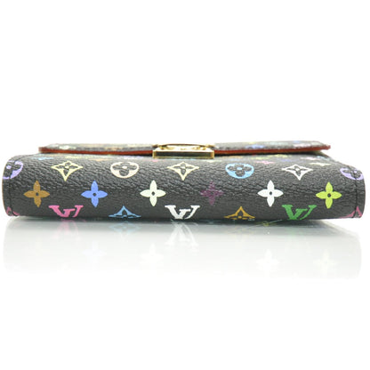 Louis Vuitton Monogram Multicolor Koala Wallet Black 5 of 9