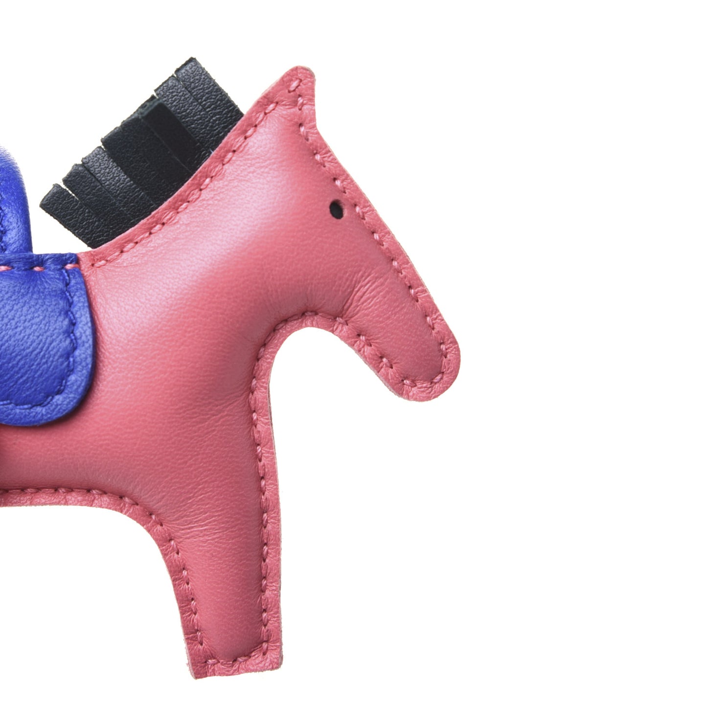 Milo Lambskin Grigri Rodeo Horse Bag Charm PM Rose Azalee Vert Cypress Bleu Electrique