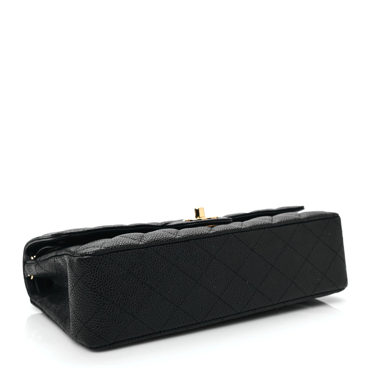 Chanel Caviar Quilted Medium Double Flap Black 3 of 7