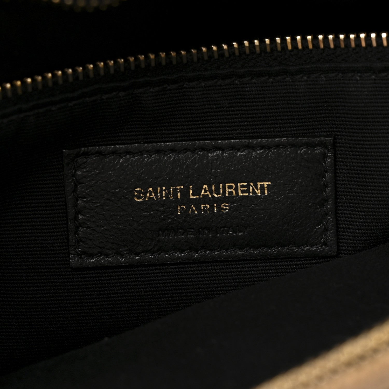 Saint Laurent Calfskin Y Quilted Monogram Medium Loulou Chain Satchel Dark Beige 7 of 18
