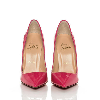 Christian Louboutin Patent Pigalle Follies 120 Pumps 36 Pinky 2 of 7
