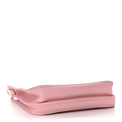 Hermes Taurillon Clemence Evelyne III PM Rose Sakura 4 of 13